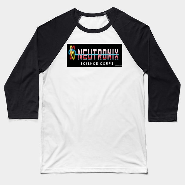 Neutronix Science Corps Baseball T-Shirt by DocNebula